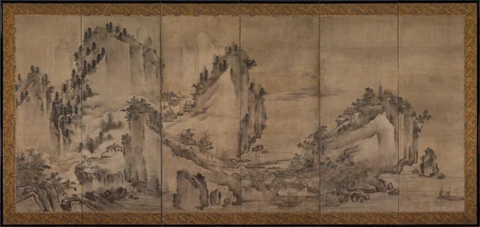 風景、1500年代後半。