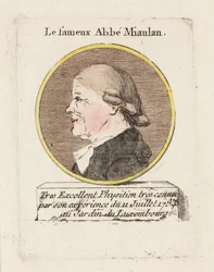 有名なAbbe Miaulan（1784年頃）。