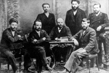 労働者階級の解放のための闘争連盟、c1895。