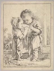 Les Petits Buveurs de Lait The Little Milk Drinkers、18世紀。