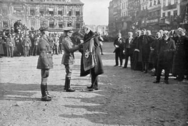 1918年10月17日、フランスはイギリスの第5陸軍によって解放されたリール