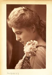 「危険」のリリー・ラングトリー、c1885