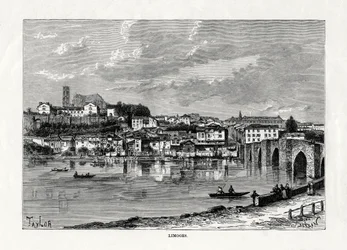 フランス、リモージュ、1879