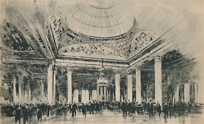 ロイズ新館：引受室、1928