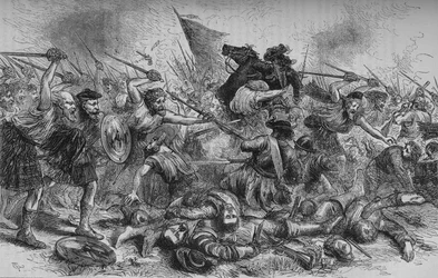 1689年7月27日、キリークランキーでロチエルズチャージ、c1880