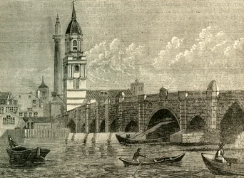 ロンドン橋、c1872。