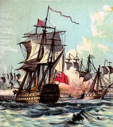ハウズ卿の勝利、1794年c1850s