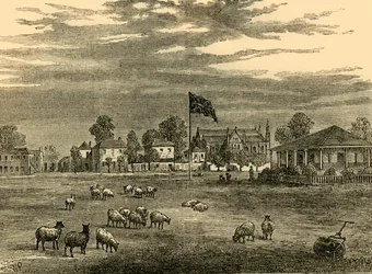 1837年のロードグラウンド、c1876。