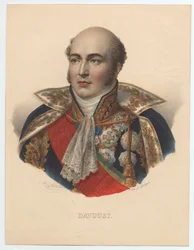 Louis-Nicolas Davout 1770-1823、フランス元帥、1835年