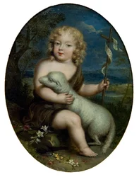 ルイ・アレクサンドル・ド・ブルボン、トゥールーズ伯爵 1678-1737 年、洗礼者ヨハネ、c. 1680年。
