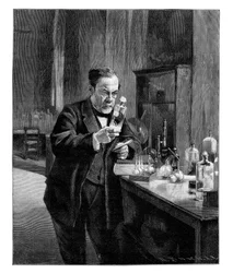 ルイパスツール、19世紀フランスの微生物学者および化学者、1900年