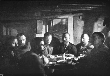 晩餐テーブルの下端、c1893-1896、1897