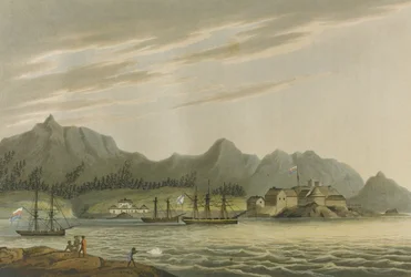 Lysyansky：1803-06年の世界一周航海、シップネヴァ