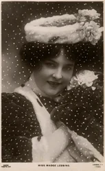 マッジレッシング、ドイツの女優、c1906