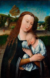 マドンナと子供、c。 1520。