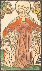 保護者としてのマドンナ、c。 14701480。