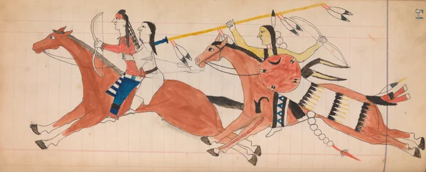 Maffet Ledger: Drawing, ca. 1874-81.
