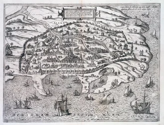 アレクサンドリアの地図、エジプト、c1625