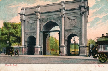 マーブルアーチ、ロンドン、c1906