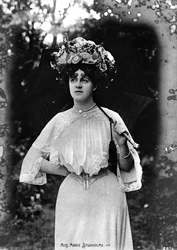 マリースタッドホルム1875-1930、イギリスの女優、20世紀初頭