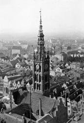 マリエン教会、ドイツ、尖塔、1926年