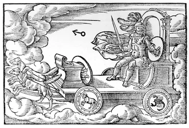火星、ローマ戦争の神、1569