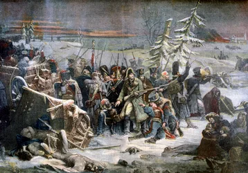 1812年1894年のロシアからの撤退中のマーシャルネイ