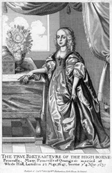 メアリー、オレンジのプリンセス、チャールズ1世の娘、1802年