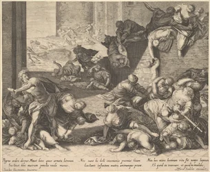Aegidius Sadeler、16001629後の無実の虐殺