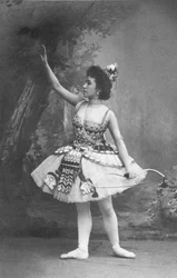 バレエのアスピシア王女としてのマチルダ・クシェシンスカファラオの娘
