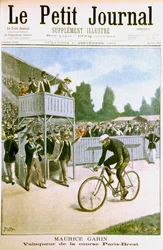 モーリスガリン、パリ-ブレストサイクルレースで優勝、1901