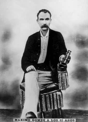 Maximo Gomez 1836-1905、45歳、1881 c1910