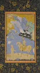 王子と詩人の出会い 16世紀中頃