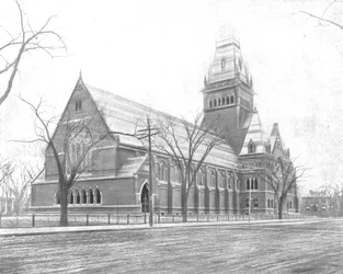 記念館、ケンブリッジ、マサチューセッツ、米国、c1900。