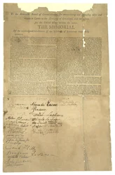 ルイジアナ準州の土地請求権を調整した名誉委員会の記念碑、1803 年から 1815 年