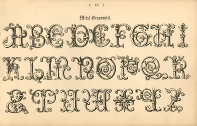 メタルオーナメンタル、1862