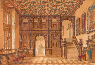 メスリーホール、c1845、1864