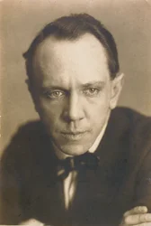 ロシアの俳優で作家のミハイル・チェーホフ、1928
