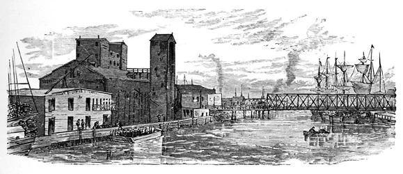 ミルウォーキー川、1883年