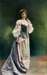 ミスフェリン-国立劇場デロデオンから-レオノーレの役割-LEcole Des Maris、1904。