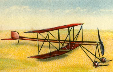 モデル複葉機、1932年。