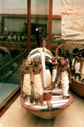 モデルボート、古代エジプト人、紀元前14世紀