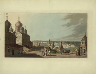 モスクワ、1814