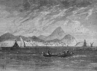 ペルナシア山と新しいナバリノ、c1880