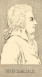 モーツァルト、1756-1791、1830。