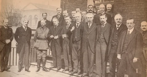 1917年、c1917年、1935年のロイドジョージ首相と彼の同僚の何人か