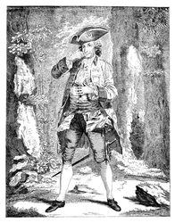 Mercutio、1753年の性格でウッドワード氏