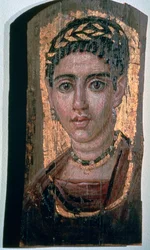 エジプトの女性のミイラの肖像画、1〜3世紀