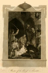 ランバル王女の殺害、1792年、1816年。