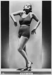 Myriam Valey、c1938